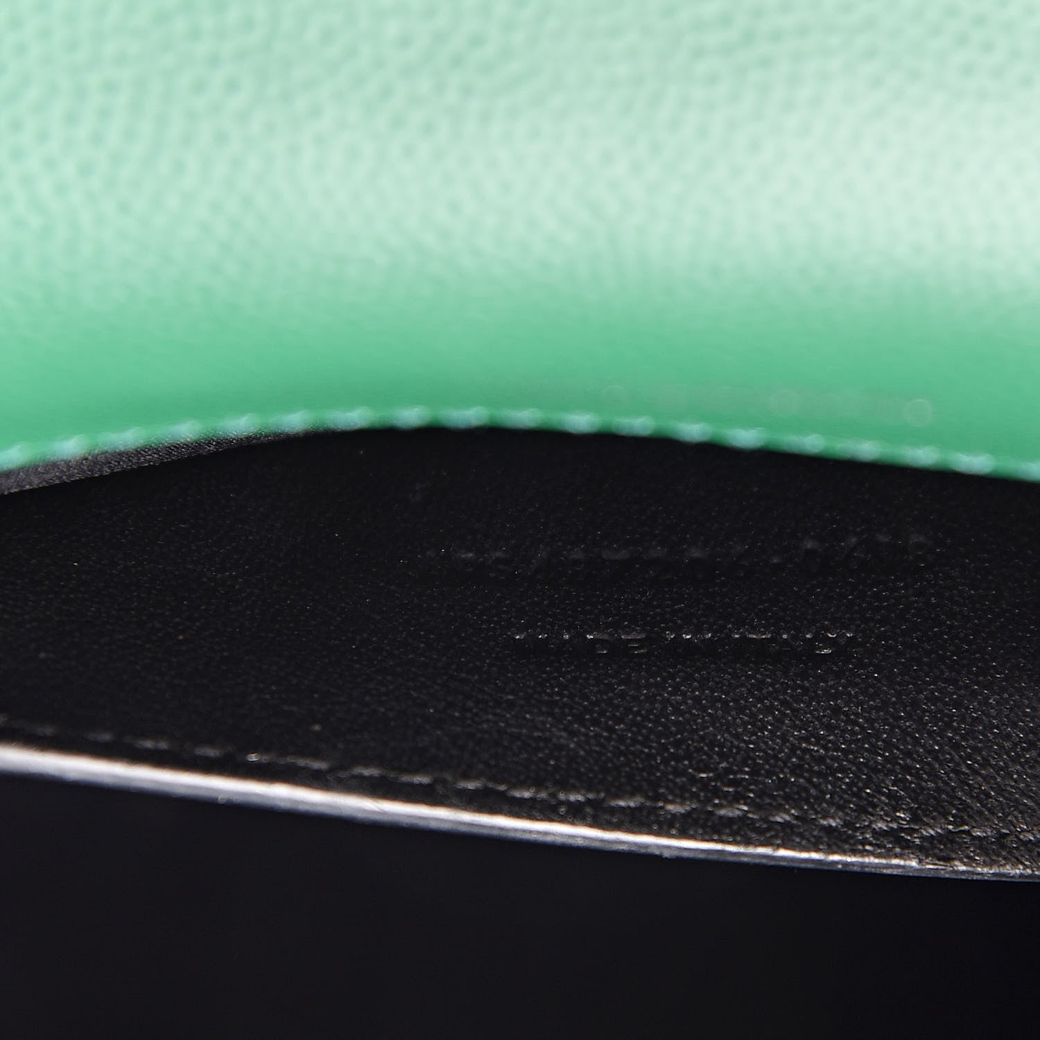Saint Laurent Grain De Poudre Textured Mixed Matelasse Triquilt Medium Monogram Satchel Green 7 of 14