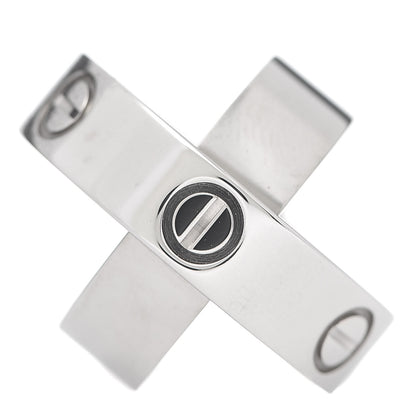 Cartier 18K White Gold 5.5mm Astro LOVE Ring 49 5 5 of 7