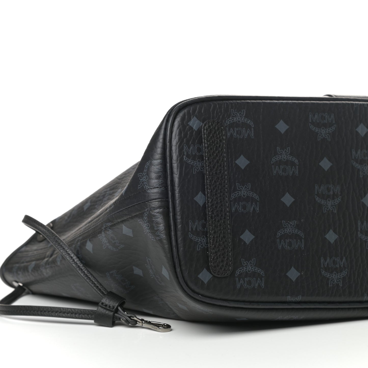 Visetos Medium Liz Reversible Shopper Tote Black