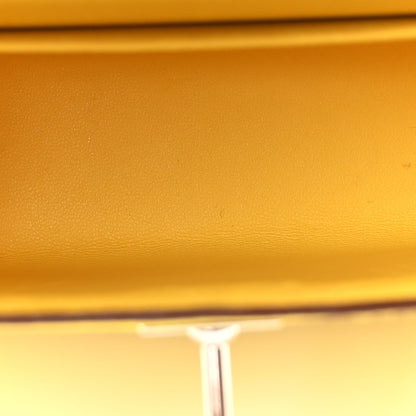 Hermes Chevre Mysore Mini Kelly Sellier 20 Jaune Citron 5 of 11