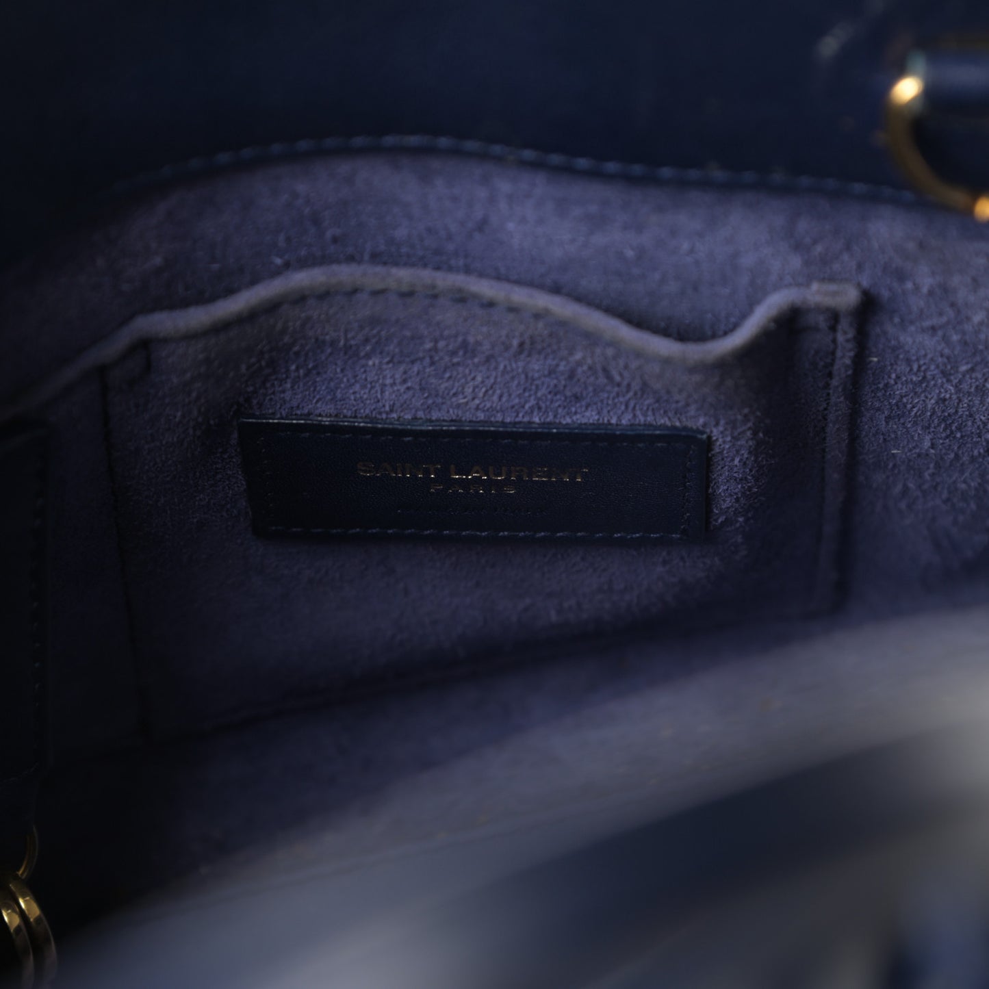 Calfskin Nano Sac De Jour Dark Blue