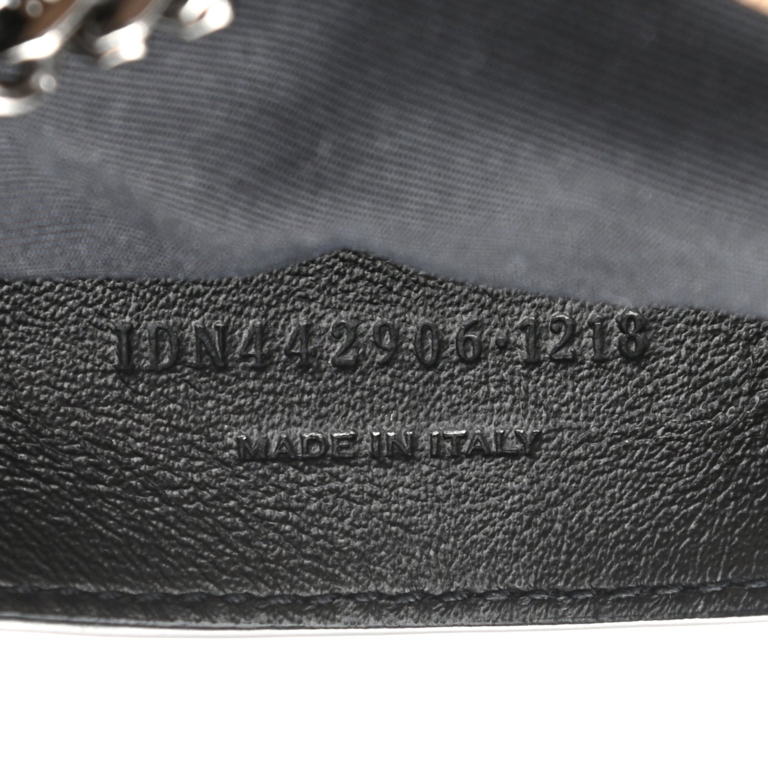 Saint Laurent Vintage Lambskin Chevron Monogram Small Nolita Light Carmel 7 of 13