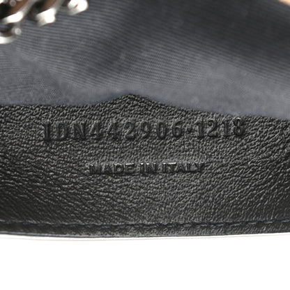 Saint Laurent Vintage Lambskin Chevron Monogram Small Nolita Light Carmel 7 of 13