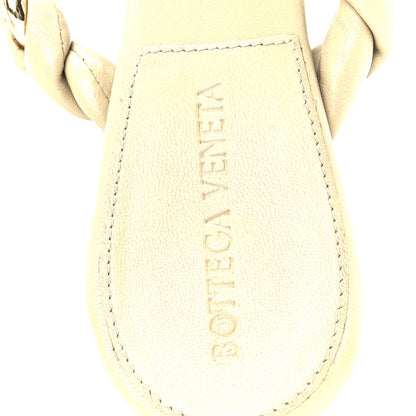 Bottega Veneta Nappa Dot Sandals 37 Cane Sugar 7 of 8