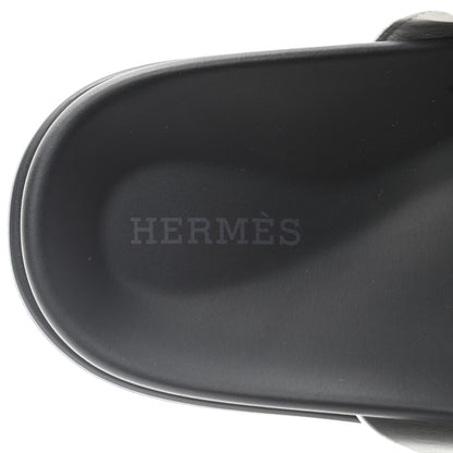 Hermes Calfskin Womens Chypre Sandals 36 White 7 of 8