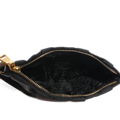 Prada Tessuto Nylon Clutch Wristlet Nero Black 5 of 10