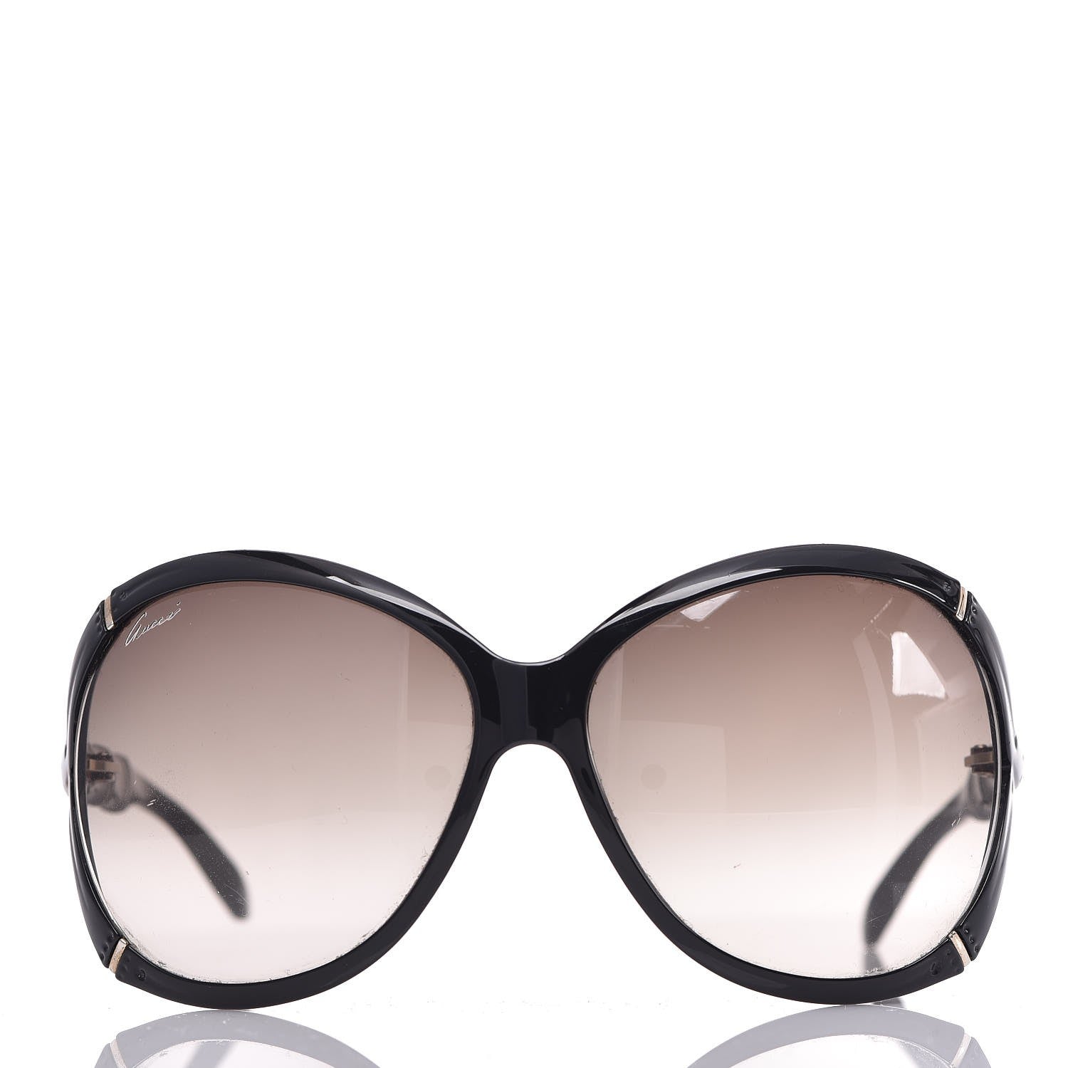 Gucci Bamboo Effect Sunglasses 3508/S Black 2 of 9