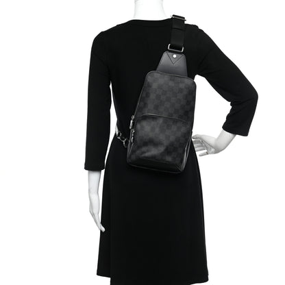 Louis Vuitton Damier Graphite Avenue Sling Backpack 2 of 10
