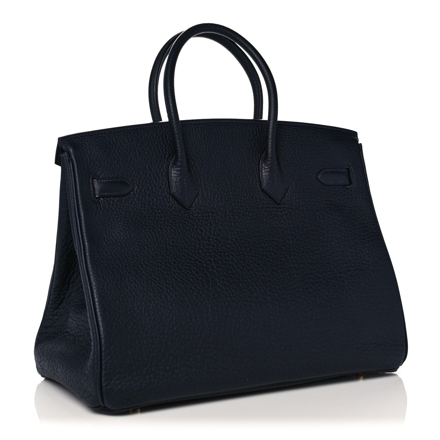 Buffle Skipper Birkin 35 Bleu Indigo