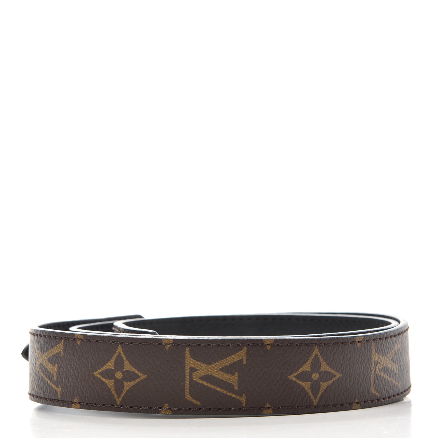 Louis Vuitton Monogram Bandouliere Shoulder Strap XL Black 2 of 5