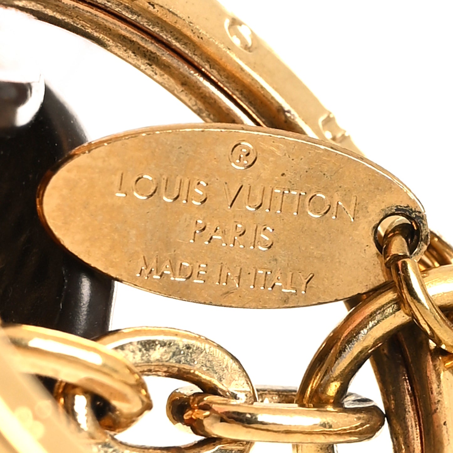 Monogram Flowering Bag Charm Key Ring