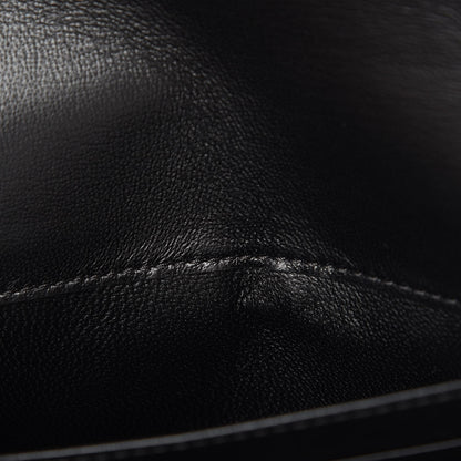 Mulberry Smooth Calfskin Cheyne Clutch Indigo Clay Black 7 of 8