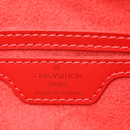 Louis Vuitton Epi Soufflot Castillan Red 6 of 9