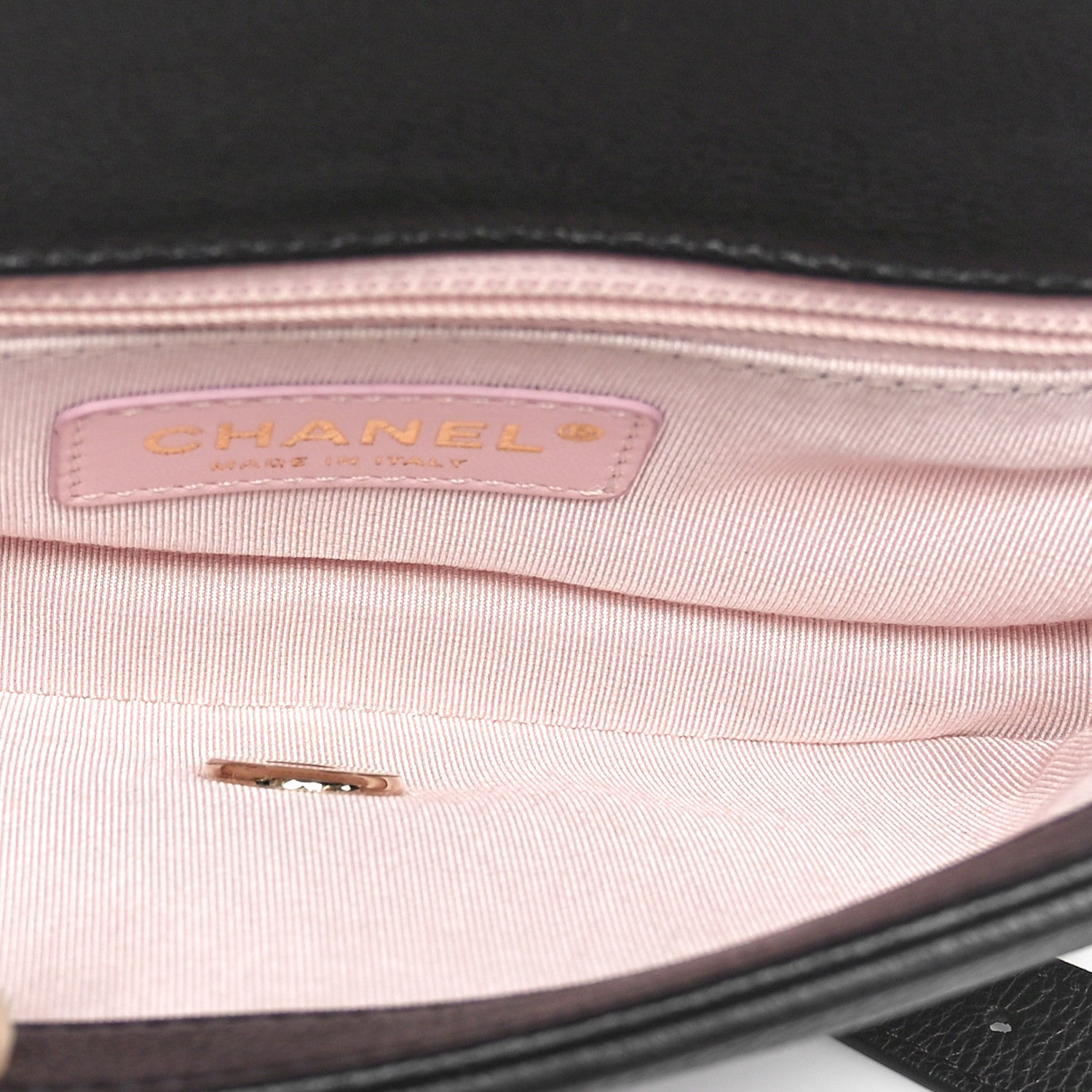 Chanel Caviar Quilted Studded Flap Waist Bag Black 5 of 10
