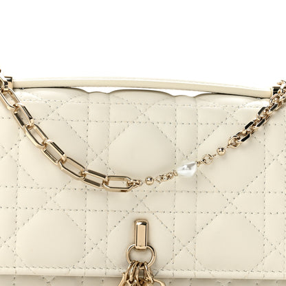 Christian Dior Lambskin Cannage Mini My Dior Bag Latte 7 of 11