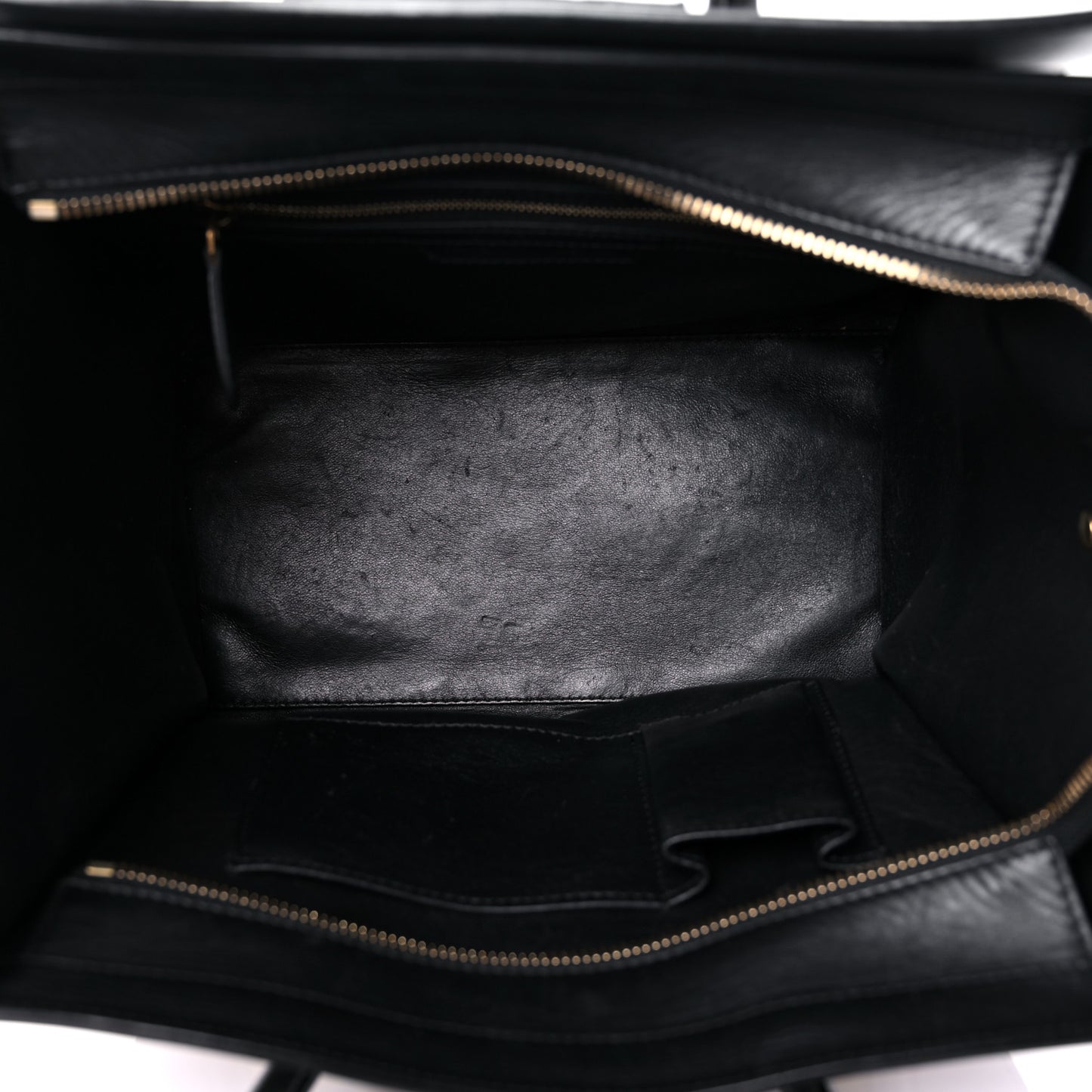 Velluto Calfskin Tri-Color Mini Luggage Vanilla