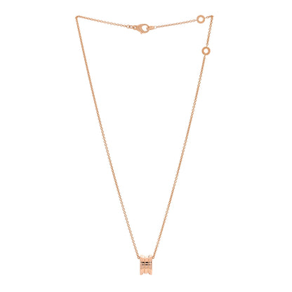 Bulgari 18K Rose Gold B.Zero1 Pendant Necklace 3 of 7