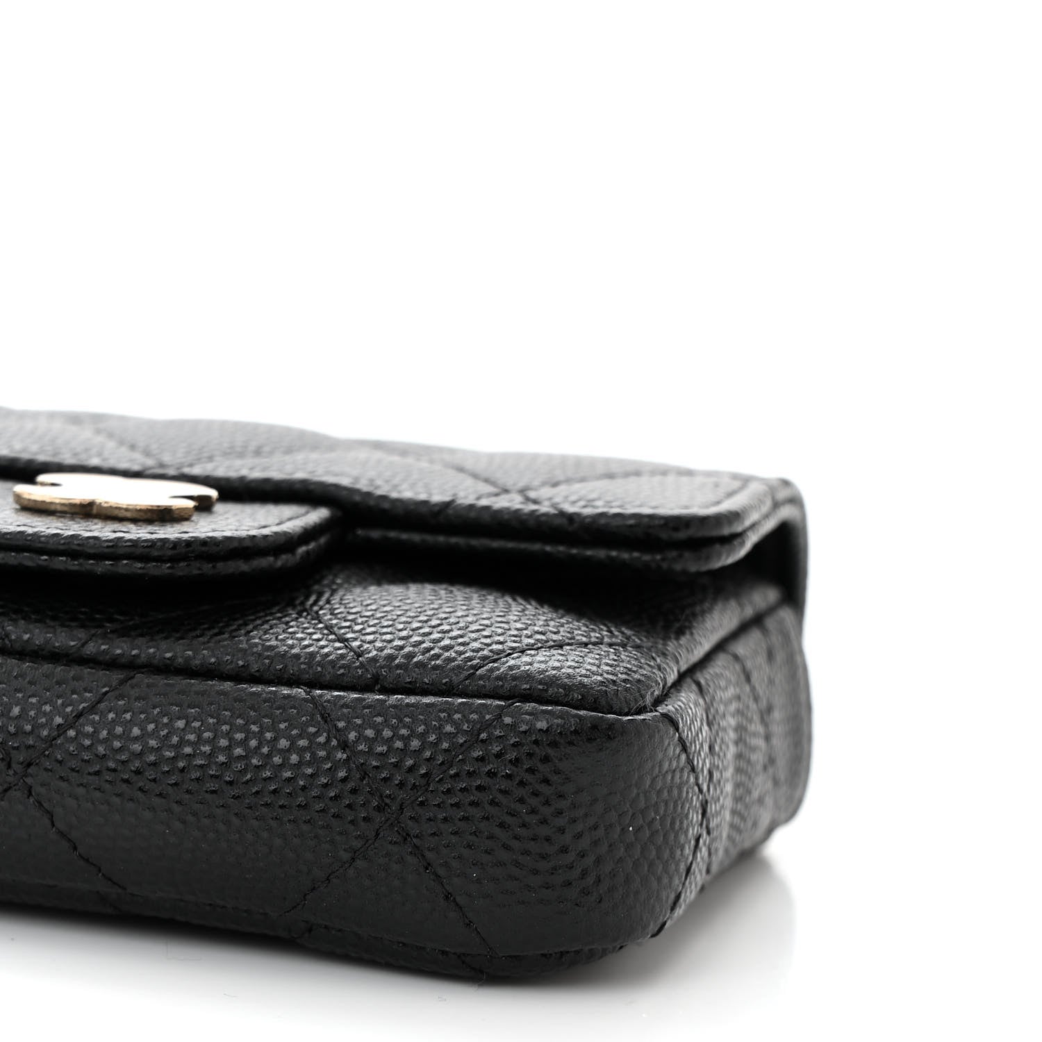 Chanel Caviar Quilted Mini Chain Belt Bag Black 11 of 12