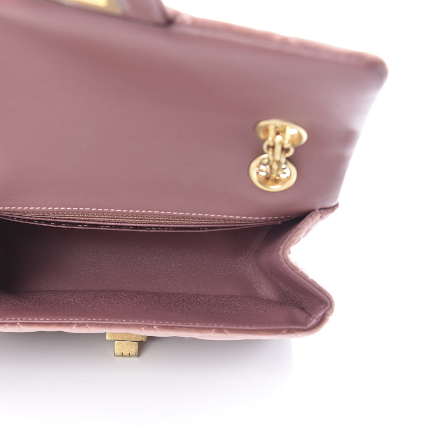 Chanel Velvet Quilted Mini 2.55 Reissue Flap Pink 5 of 10