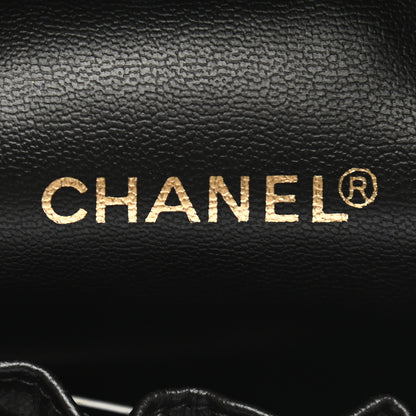 Chanel Lambskin Vanity Cosmetic Bag Black 6 of 10