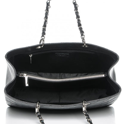Chanel Caviar Quilted XL Grand Shopping Tote GST Black 5 of 7