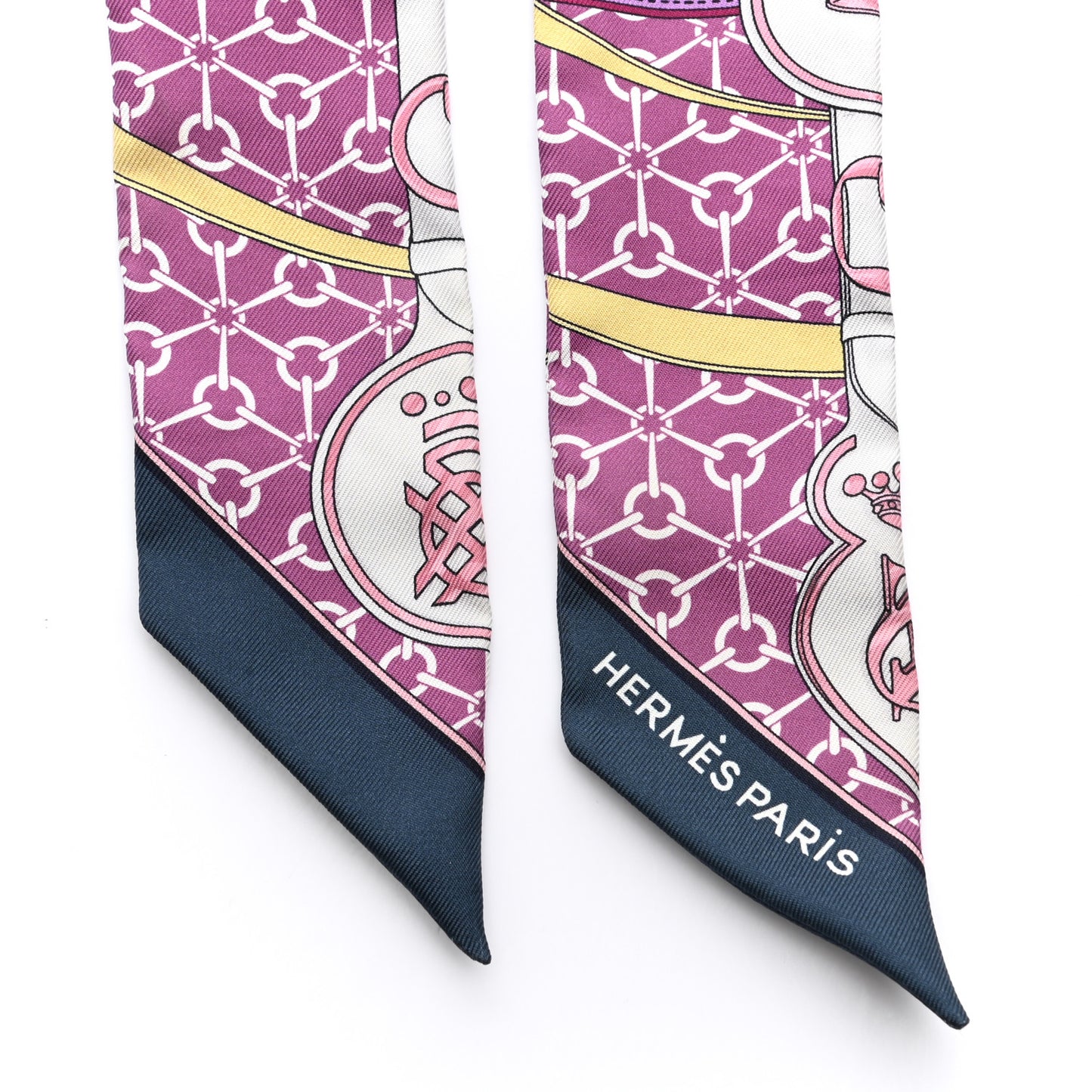 Silk La Promenade Du Matin Twilly Prune Rose Mauve
