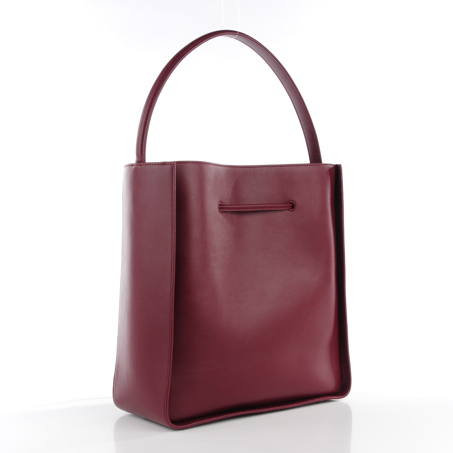 3.1 Phillip Lim 3.1 Smooth Calfskin Large Soleil Bucket Bag Burgundy 3 of 8