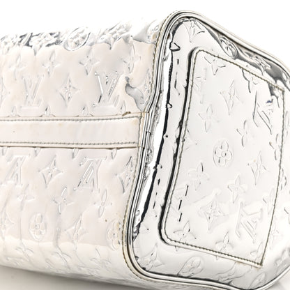 Louis Vuitton Monogram Miroir Speedy 35 Silver 10 of 19