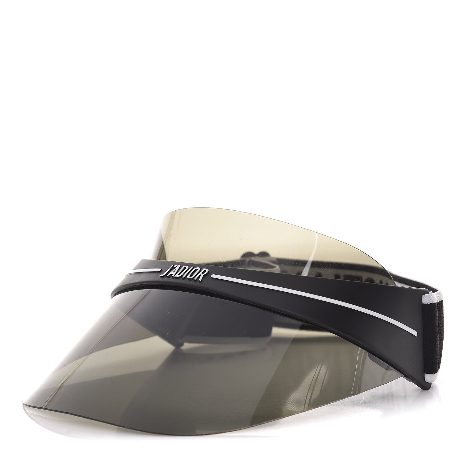 Christian Dior Mirrored DiorClub1 Sun Visor Black 1 of 9