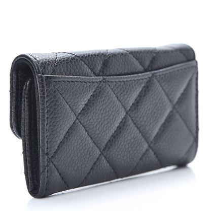 Chanel Caviar Quilted 6 Key Holder Black 3 of 10
