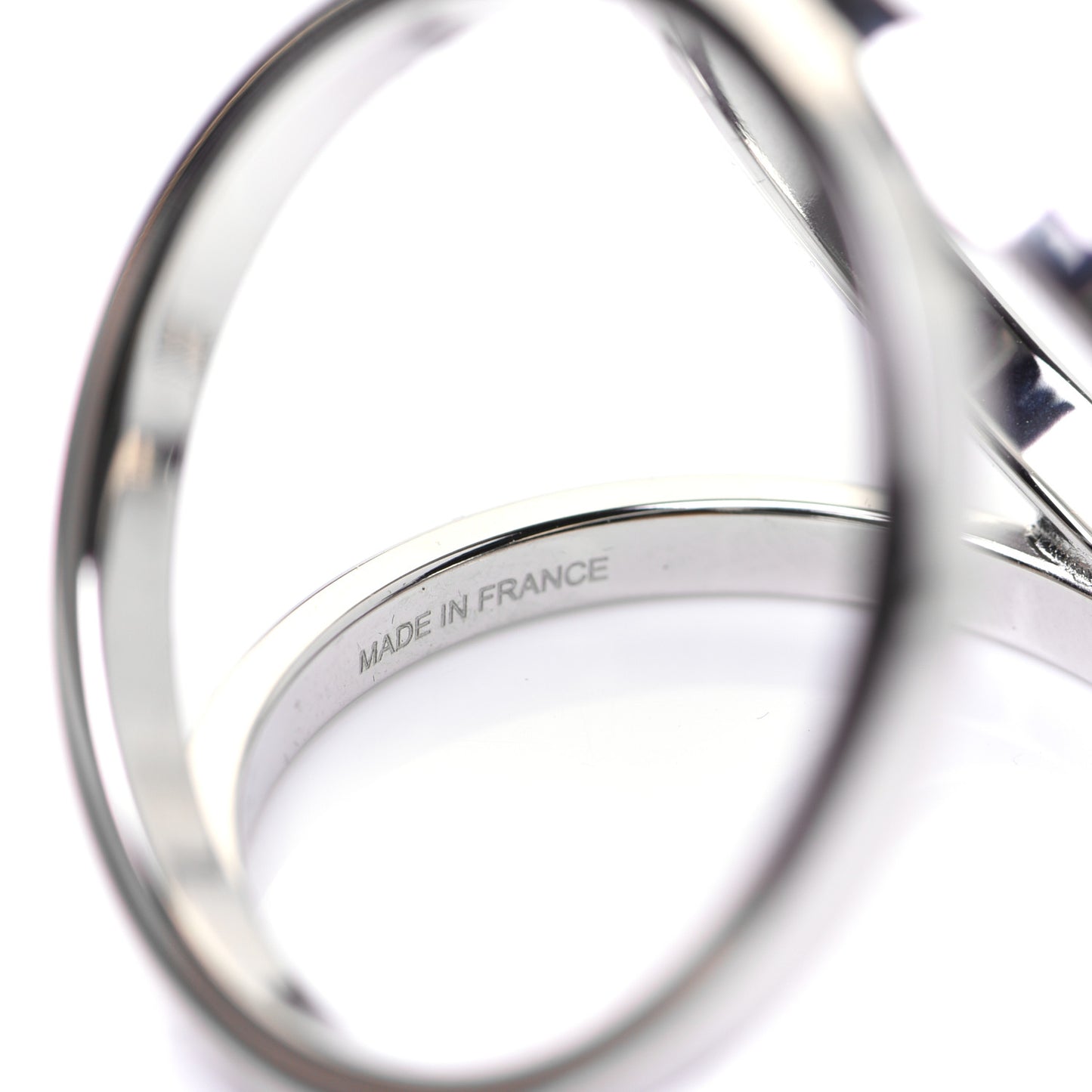 Palladium Trio Scarf Ring