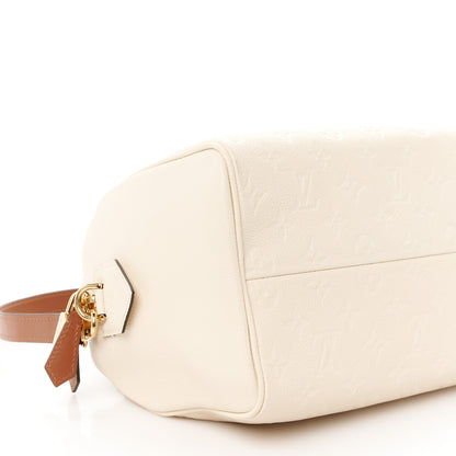 Louis Vuitton Empreinte Calfskin Speedy Bandouliere 25 NM Creme Caramel 11 of 12