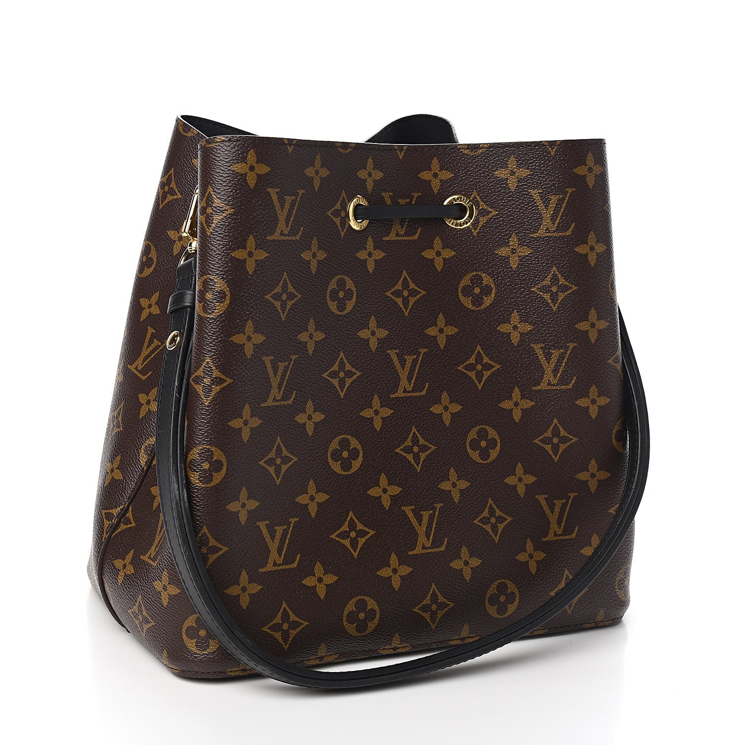Louis Vuitton Monogram Neonoe MM Black 2 of 8