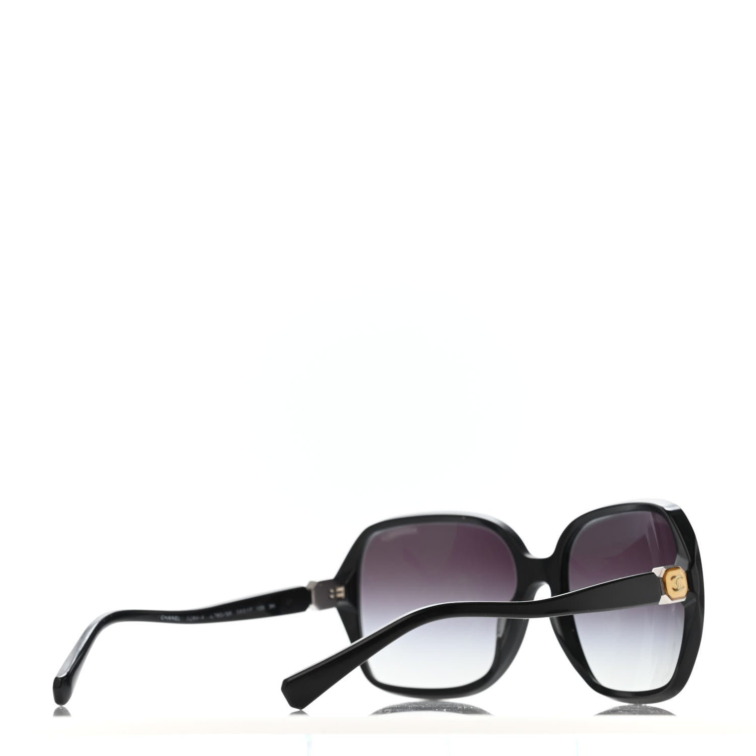 Chanel CC Sunglasses 5284 Black 4 of 4