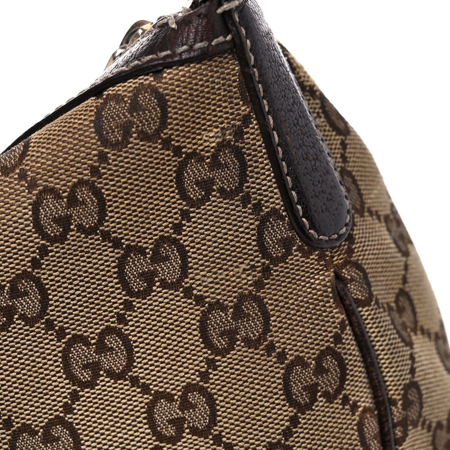 Monogram Hobo Dark Brown
