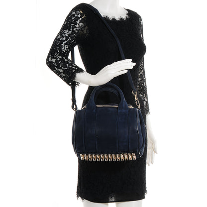 Alexander Wang Pebbled Leather Rockie Navy 2 of 10