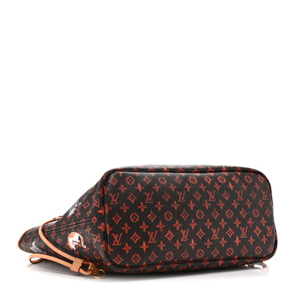Louis Vuitton Catogram Neverfull MM Marron 5 of 10