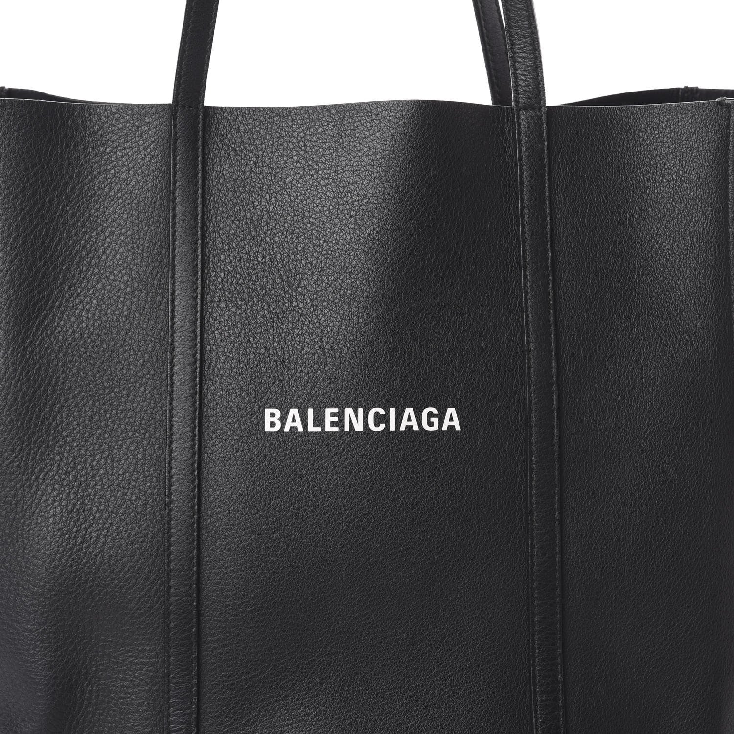 Balenciaga Pebbled Calfskin Small Everyday Tote Black 8 of 8