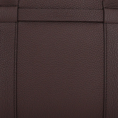 Loro Piana Grained Calfskin Small Ghiera Shopper Tote Brown 8 of 10