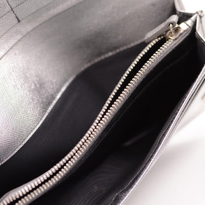 Prada Saffiano Continental Flap Wallet 5 of 7