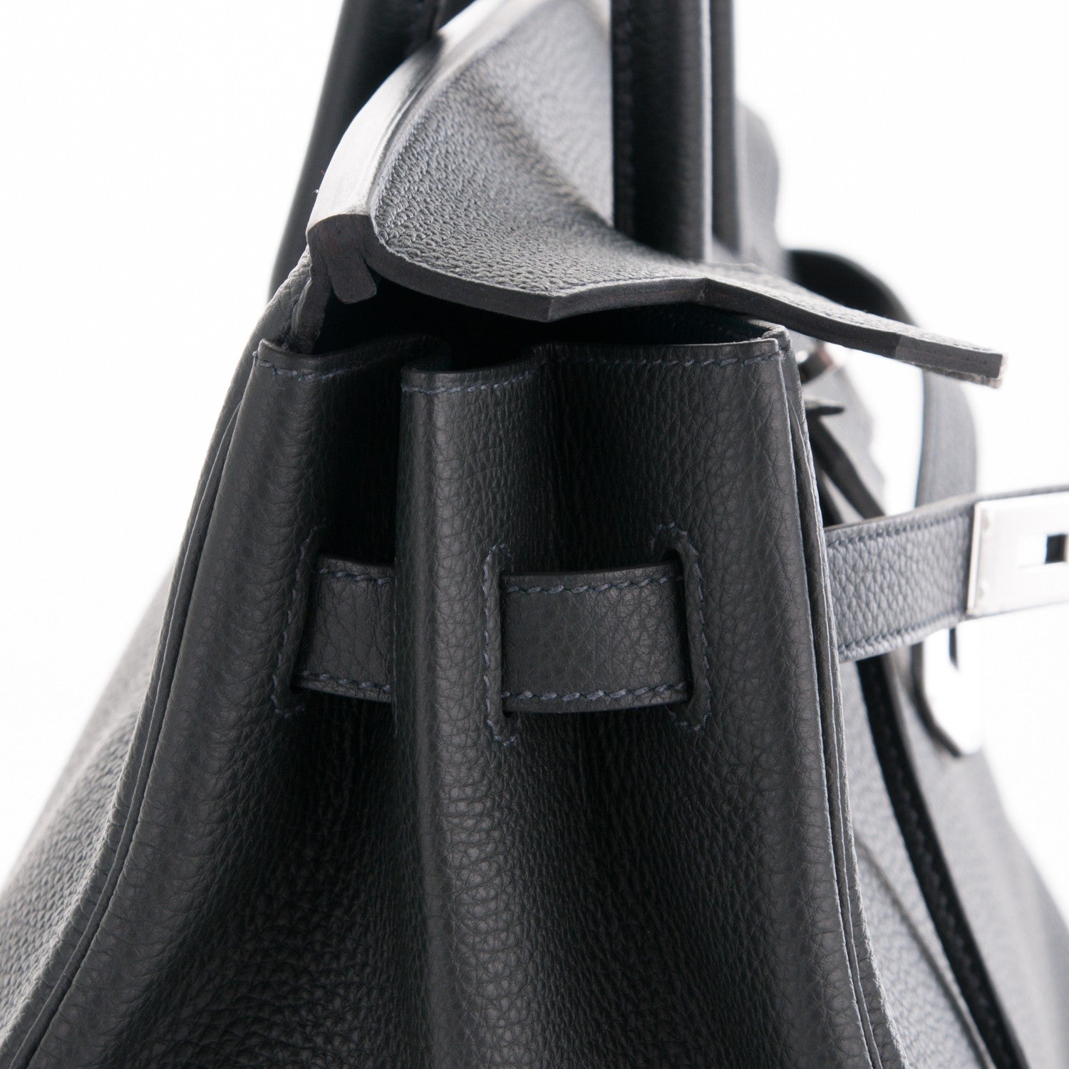 Hermes Togo Birkin 35 Bleu Ocean 17 of 22