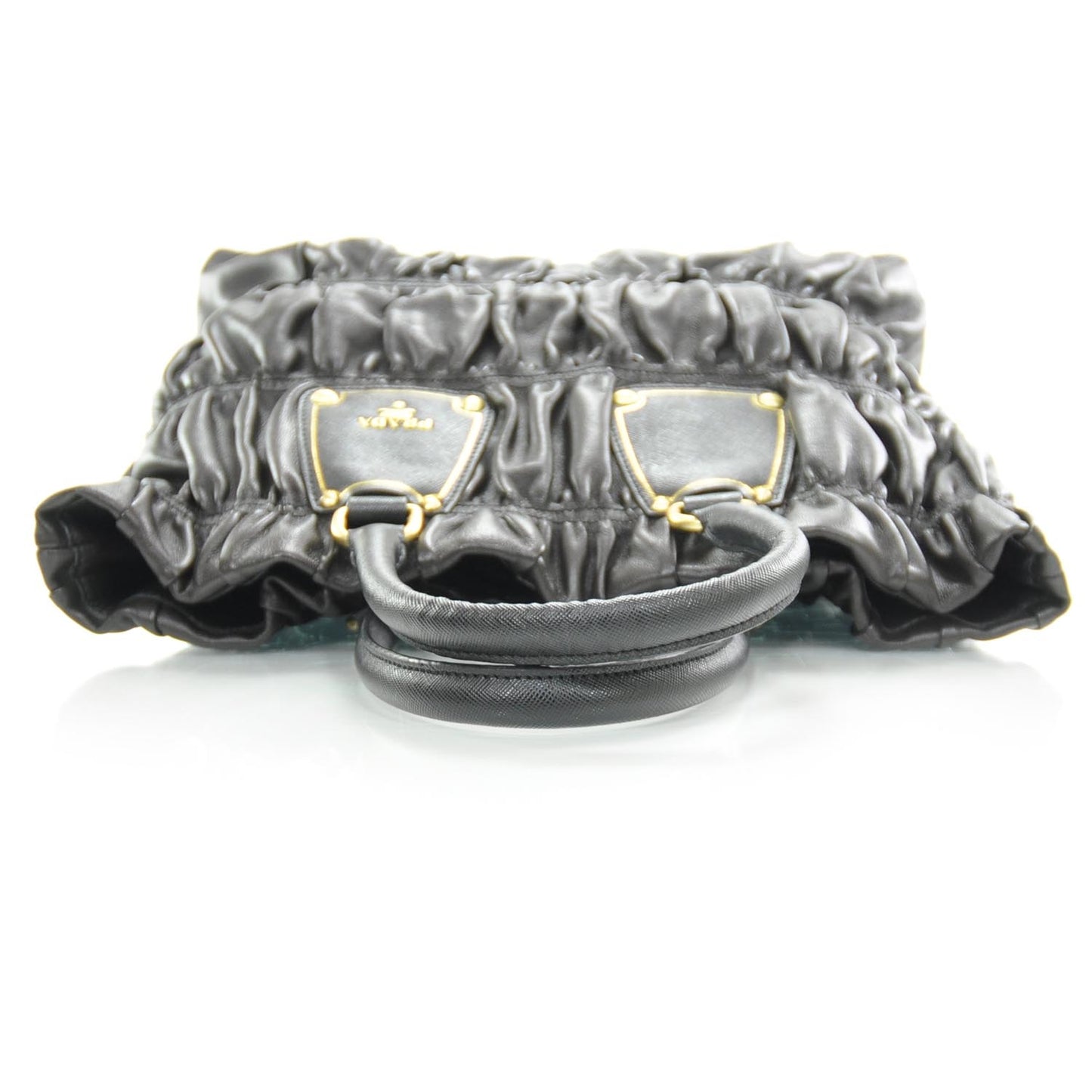 Nappa Gaufre Tote Dark Coffee