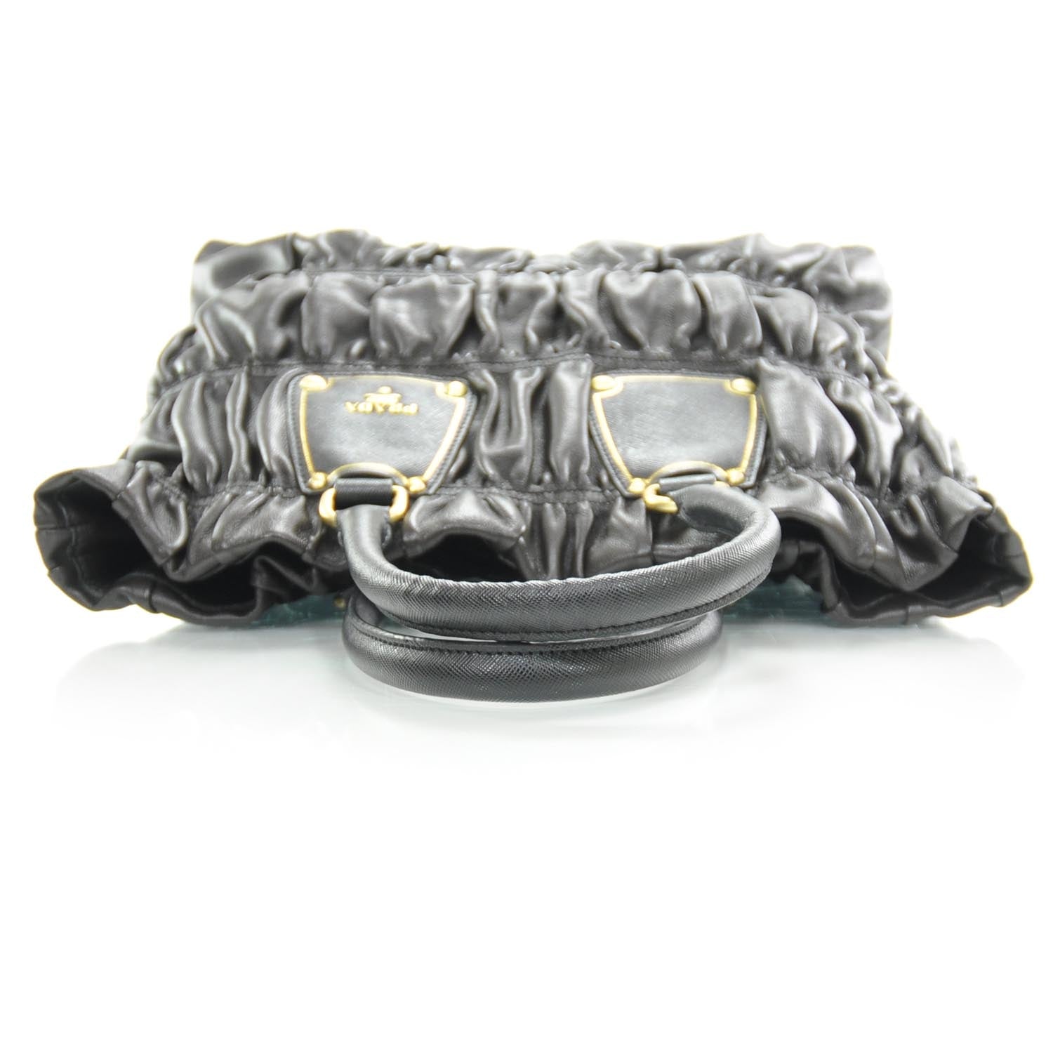 Prada Nappa Gaufre Tote Dark Coffee 6 of 9