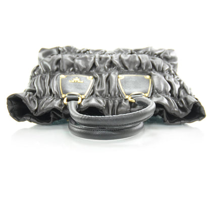 Prada Nappa Gaufre Tote Dark Coffee 6 of 9