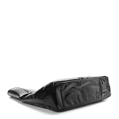 Chanel Patent Perforated CC Handle Bag Black 4 of 8