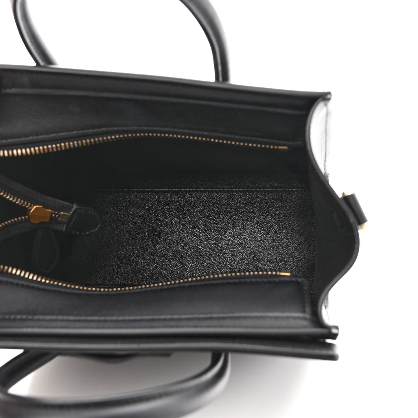 Smooth Calfskin Nano Luggage Black