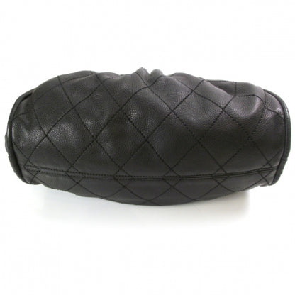 Chanel Deerskin Stitched Bowler Black 4 of 12