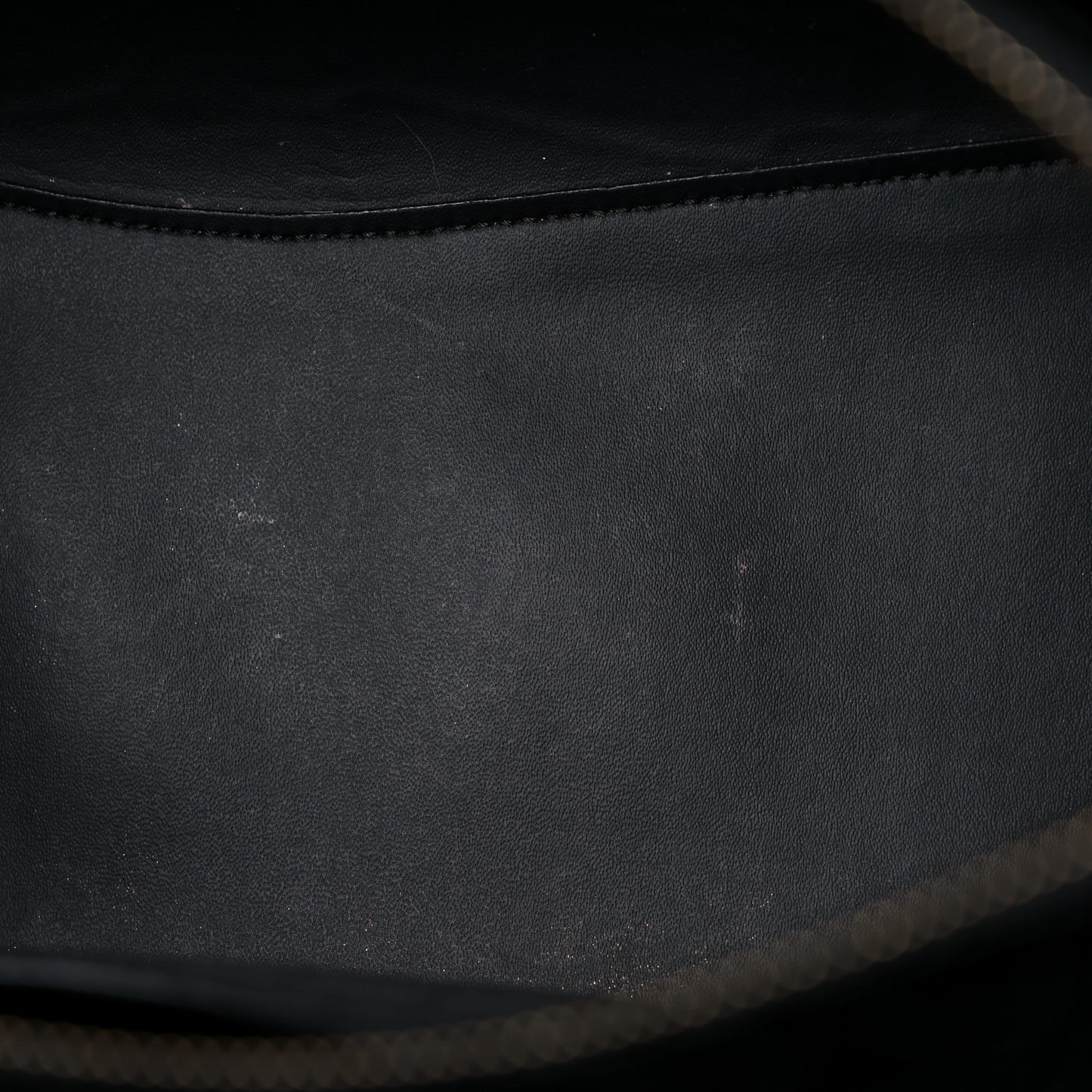 Shiny Supple Calfskin Crocodile Embossed Brass Hardware Neo Classic City Black