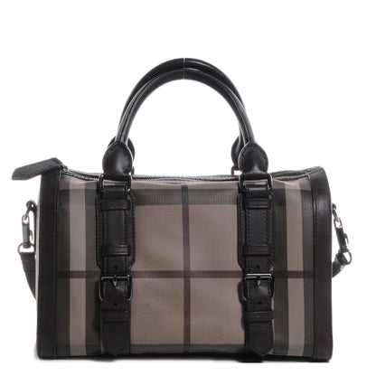 Burberry Smoked Check Bowler Bag Brown 1 of 12