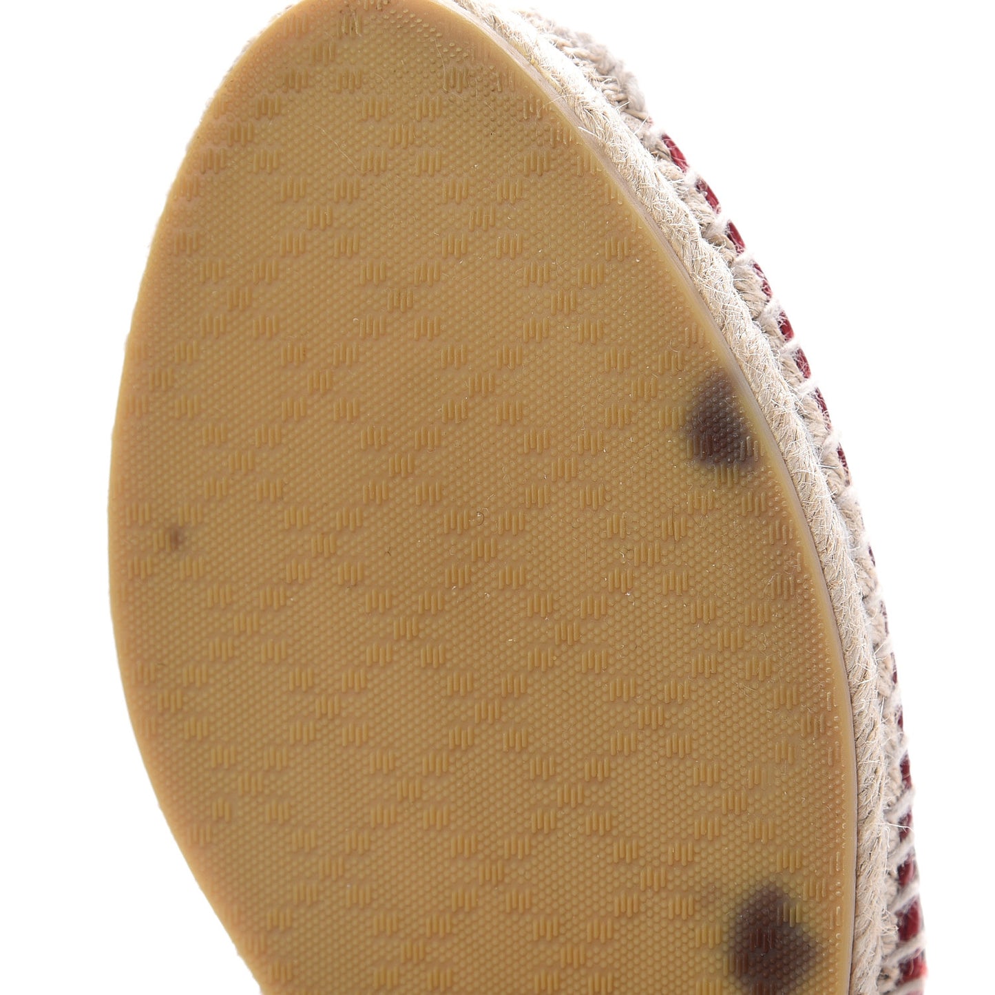 Guccissima Signature Espadrilles 38.5 Hibiscus Red